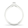 Thumbnail Image 3 of Diamond Solitaire Ring 1/6 ct tw Princess-cut Platinum (SI2/I)