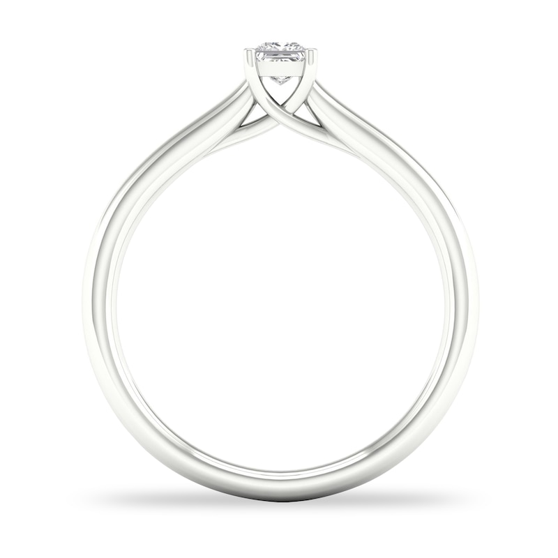 Main Image 3 of Diamond Solitaire Ring 1/6 ct tw Princess-cut Platinum (SI2/I)
