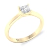 Thumbnail Image 3 of Diamond Solitaire Ring 3/4 ct tw Princess-cut 14K Yellow Gold (SI2/I)