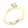 Thumbnail Image 3 of Diamond Solitaire Ring 3/4 ct tw Princess-cut 14K Yellow Gold (SI2/I)