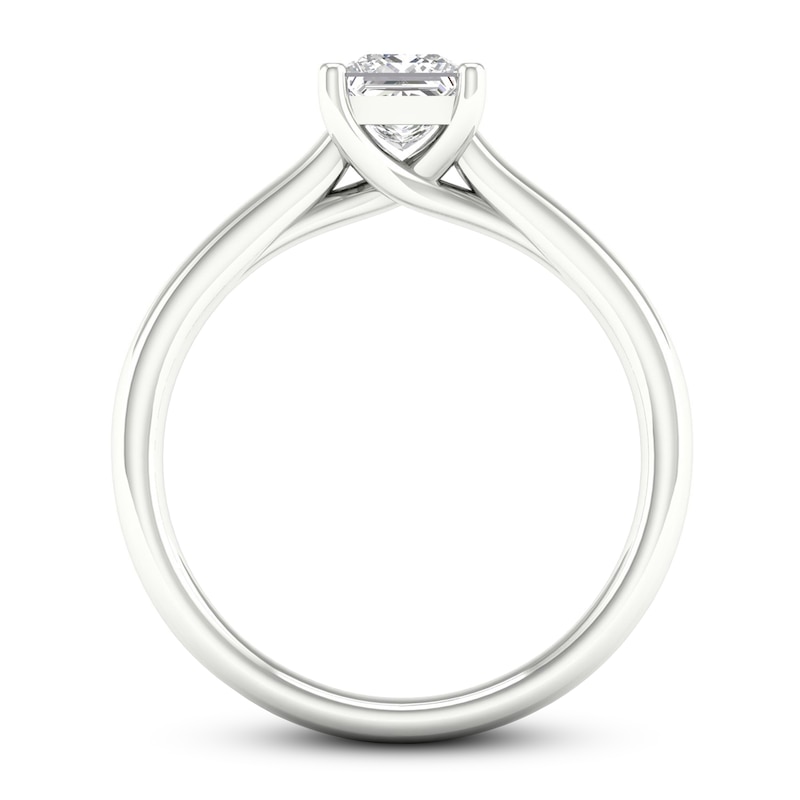 Diamond Solitaire Ring 3/4 ct tw Princess-cut Platinum (SI2/I)