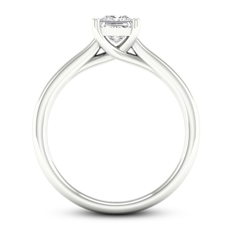 Diamond Solitaire Ring 3/4 ct tw Princess-cut Platinum (SI2/I)