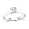 Thumbnail Image 0 of Diamond Solitaire Ring 1 ct tw Princess-cut 14K White Gold (SI2/I)