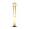Thumbnail Image 4 of Diamond Solitaire Ring 1 ct tw Princess-cut 14K Yellow Gold (SI2/I)