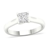 Thumbnail Image 0 of Diamond Solitaire Ring 1 ct tw Princess-cut Platinum (SI2/I)
