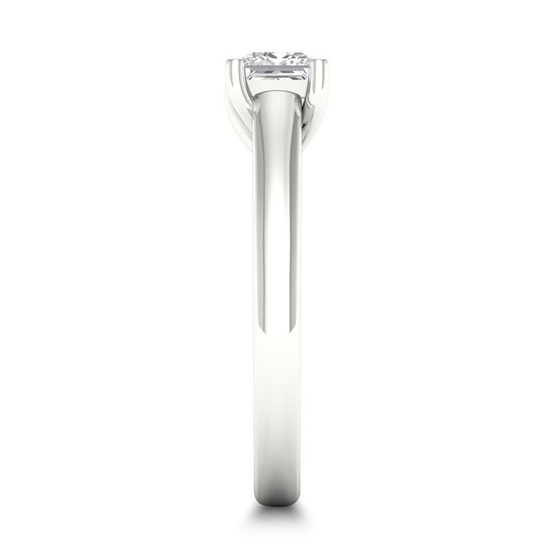 Diamond Solitaire Ring 1 ct tw Princess-cut Platinum (SI2/I)