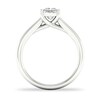 Thumbnail Image 2 of Diamond Solitaire Ring 1 ct tw Princess-cut Platinum (SI2/I)