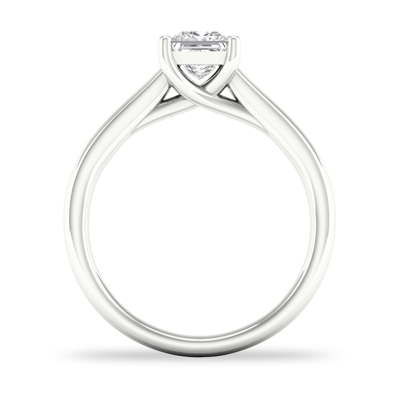 Diamond Solitaire Ring 1 ct tw Princess-cut Platinum (SI2/I)