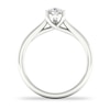 Thumbnail Image 3 of Diamond Solitaire Ring 3/4 ct tw Pear-shaped 14K White Gold (SI2/I)