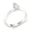 Thumbnail Image 4 of Diamond Solitaire Ring 3/4 ct tw Pear-shaped 14K White Gold (SI2/I)