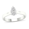 Thumbnail Image 0 of Diamond Solitaire Ring 3/4 ct tw Pear-shaped Platinum (SI2/I)