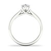 Thumbnail Image 3 of Diamond Solitaire Ring 3/4 ct tw Pear-shaped Platinum (SI2/I)