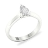 Thumbnail Image 4 of Diamond Solitaire Ring 3/4 ct tw Pear-shaped Platinum (SI2/I)