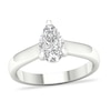 Thumbnail Image 0 of Diamond Solitaire Ring 1 ct tw Pear-shaped 14K White Gold (SI2/I)