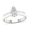 Thumbnail Image 0 of Diamond Solitaire Ring 1 ct tw Pear-shaped 14K White Gold (SI2/I)