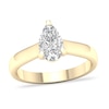 Thumbnail Image 0 of Diamond Solitaire Ring 1 ct tw Pear-shaped 14K Yellow Gold (SI2/I)