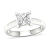 Thumbnail Image 0 of Diamond Solitaire Ring 2 ct tw Princess-cut Platinum (I1/I)