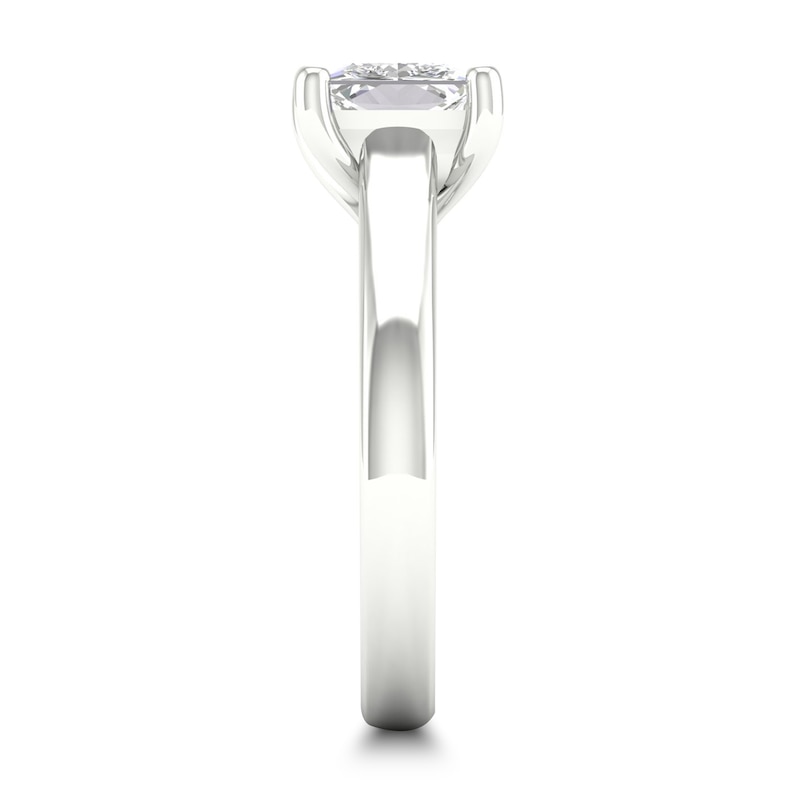 Main Image 2 of Diamond Solitaire Ring 2 ct tw Princess-cut Platinum (I1/I)