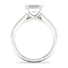 Thumbnail Image 2 of Diamond Solitaire Ring 2 ct tw Princess-cut Platinum (I1/I)