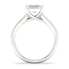 Thumbnail Image 3 of Diamond Solitaire Ring 2 ct tw Princess-cut 14K White Gold (I2/I)