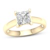 Thumbnail Image 1 of Diamond Solitaire Ring 2 ct tw Princess-cut 14K Yellow Gold (SI2/I)
