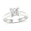 Thumbnail Image 1 of Diamond Solitaire Ring 2 ct tw Princess-cut Platinum (SI2/I)