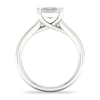 Thumbnail Image 3 of Diamond Solitaire Ring 2 ct tw Princess-cut Platinum (SI2/I)