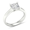 Thumbnail Image 4 of Diamond Solitaire Ring 2 ct tw Princess-cut Platinum (SI2/I)