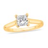 Thumbnail Image 0 of Diamond Solitaire Engagement Ring 1 ct tw Princess-cut 14K Yellow Gold (I2/I)