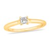 Thumbnail Image 0 of Diamond Solitaire Engagement Ring 1/5 ct tw Princess-cut 14K Yellow Gold (I2/I)