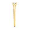 Thumbnail Image 2 of Diamond Solitaire Engagement Ring 1/3 ct tw Princess-cut 14K Yellow Gold (I2/I)