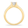 Thumbnail Image 1 of Diamond Solitaire Engagement Ring 7/8 ct tw Princess-cut 14K Yellow Gold (I2/I)
