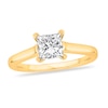 Thumbnail Image 0 of Diamond Solitaire Engagement Ring 2-1/2 ct tw Princess-cut 14K Yellow Gold (I2/I)