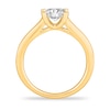Thumbnail Image 1 of Diamond Solitaire Engagement Ring 2-1/2 ct tw Princess-cut 14K Yellow Gold (I2/I)
