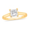 Thumbnail Image 1 of Diamond Solitaire Engagement Ring 3 ct tw Princess-cut 14K Yellow Gold (I2/I)