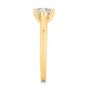 Thumbnail Image 3 of Diamond Solitaire Engagement Ring 3 ct tw Princess-cut 14K Yellow Gold (I2/I)