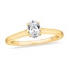 Thumbnail Image 0 of Diamond Solitaire Engagement Ring 1/2 ct tw Oval-cut 14K Yellow Gold (I2/I)