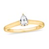 Thumbnail Image 0 of Diamond Solitaire Engagement Ring 3/4 ct tw Pear-shaped 14K Yellow Gold (I2/I)
