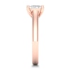 Thumbnail Image 2 of Diamond Solitaire Ring 1-1/2 ct tw Princess-cut 14K Rose Gold (I1/I)