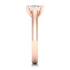 Thumbnail Image 2 of Diamond Solitaire Ring 1-1/2 ct tw Princess-cut 14K Rose Gold (SI2/I)