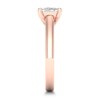 Thumbnail Image 2 of Diamond Solitaire Ring 1-1/4 ct tw Princess-cut 14K Rose Gold (SI2/I)