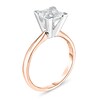 Thumbnail Image 2 of Diamond Solitaire Ring 1-1/3 ct tw Princess 14K Rose Gold (I1/I)