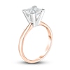 Thumbnail Image 3 of Diamond Solitaire Ring 1-1/3 ct tw Princess 14K Rose Gold (I2/I)