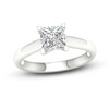 Thumbnail Image 1 of Diamond Solitaire Ring 1-1/2 ct tw Princess-cut 14K White Gold (I1/I)