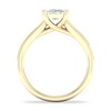 Thumbnail Image 3 of Diamond Solitaire Ring 1-1/2 ct tw Princess-cut 14K Yellow Gold (I1/I)