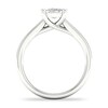 Thumbnail Image 3 of Diamond Solitaire Ring 1-1/4 ct tw Princess-cut Platinum (I1/I)