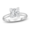 Thumbnail Image 1 of Diamond Solitaire Ring 1-1/3 ct tw Princess 14K White Gold (I1/I)