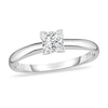 Thumbnail Image 1 of Diamond Solitaire Ring 1/4 ct tw Princess 14K White Gold (I1/I)