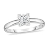 Thumbnail Image 0 of Diamond Solitaire Ring 3/8 ct tw Princess 14K White Gold (I1/I)