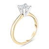Thumbnail Image 2 of Diamond Solitaire Ring 3/8 ct tw Princess 14K Yellow Gold (I1/I)